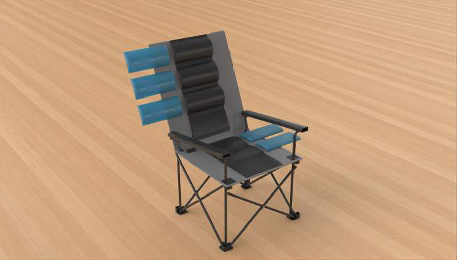 Hot and Cool Lawn Chair 